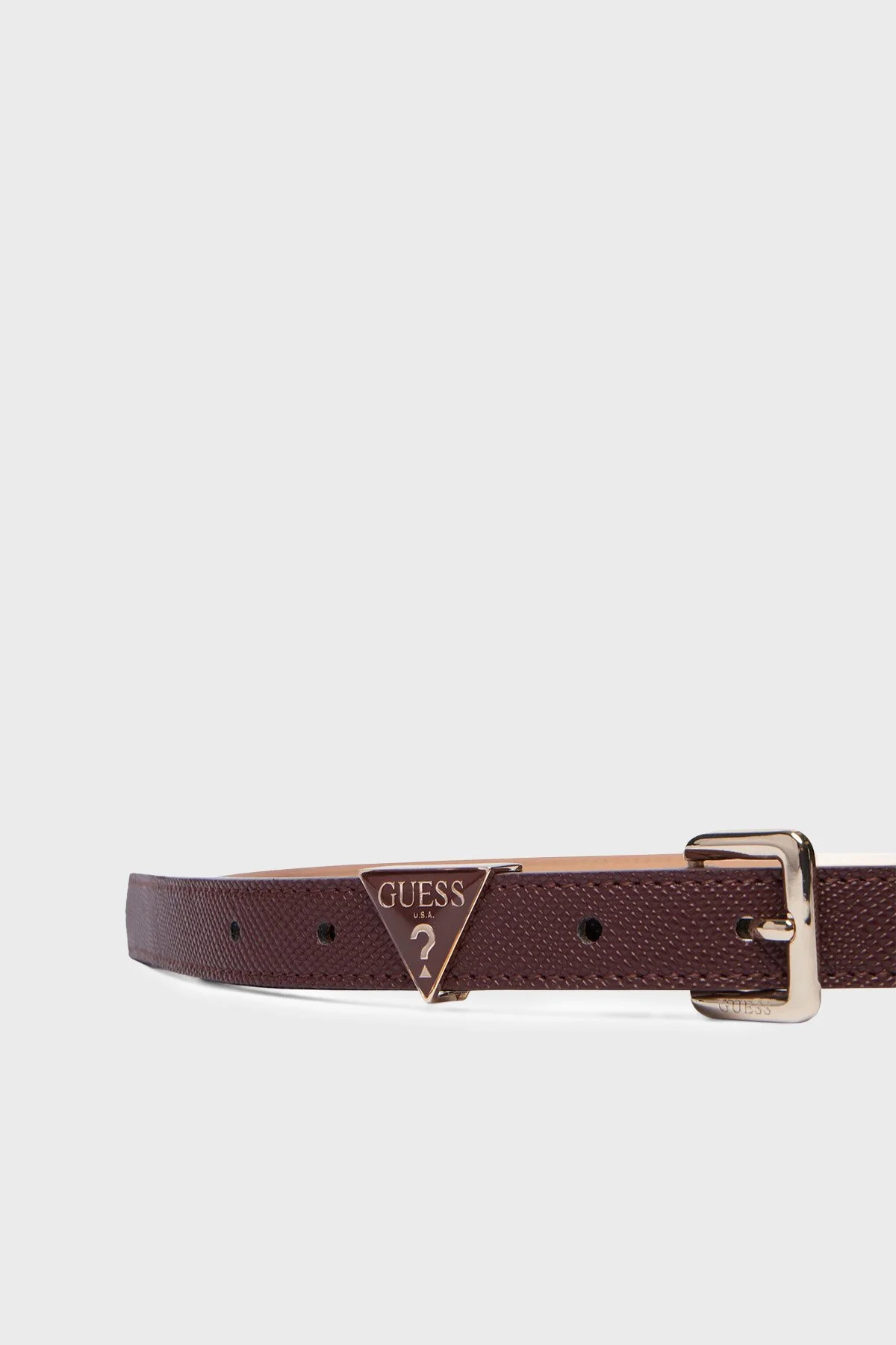 Guess Gilda Logolu BW9457P6320 Kadın Kemer BW9457 P6320 BUR Bordo - 3