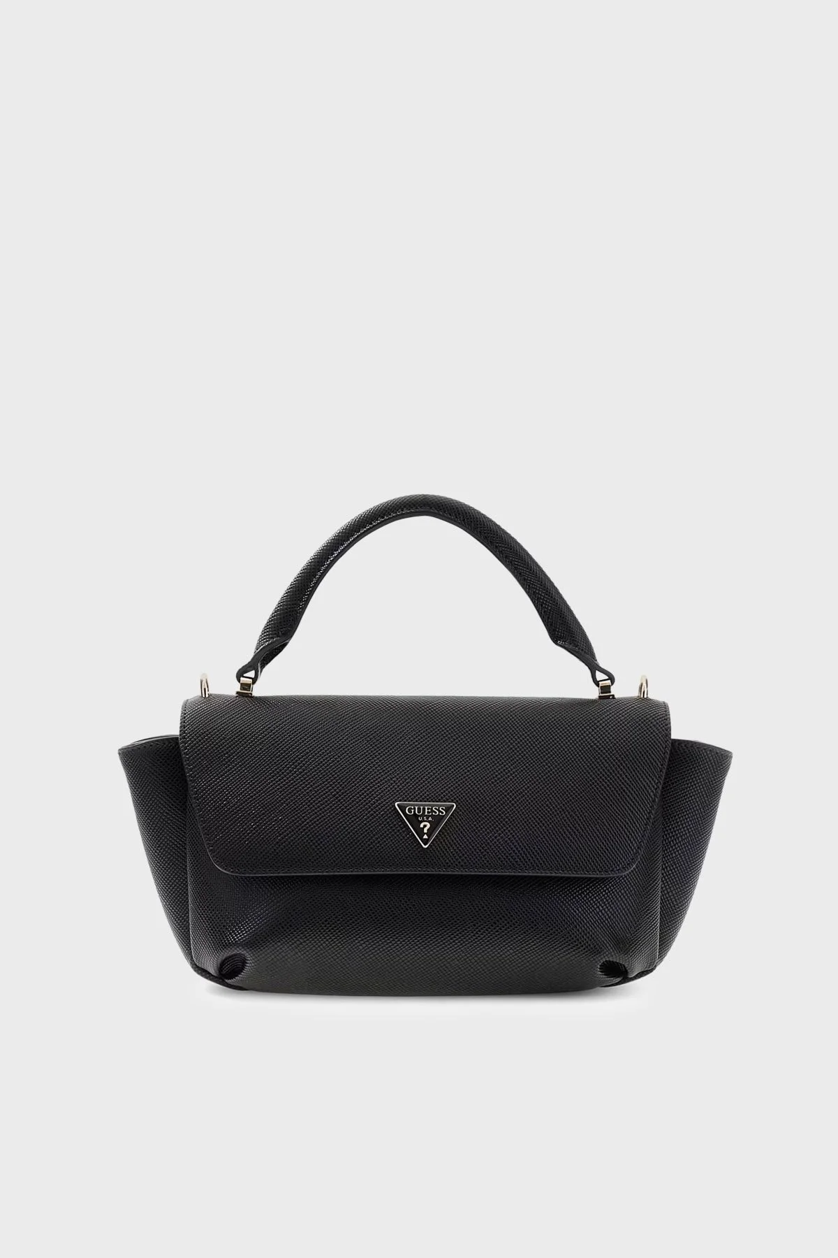 Guess Gilda Logolu Çıkarılabilir Askılı HWZG9747200 Kadın Çanta HWZG97 47200 BLA Siyah - 1