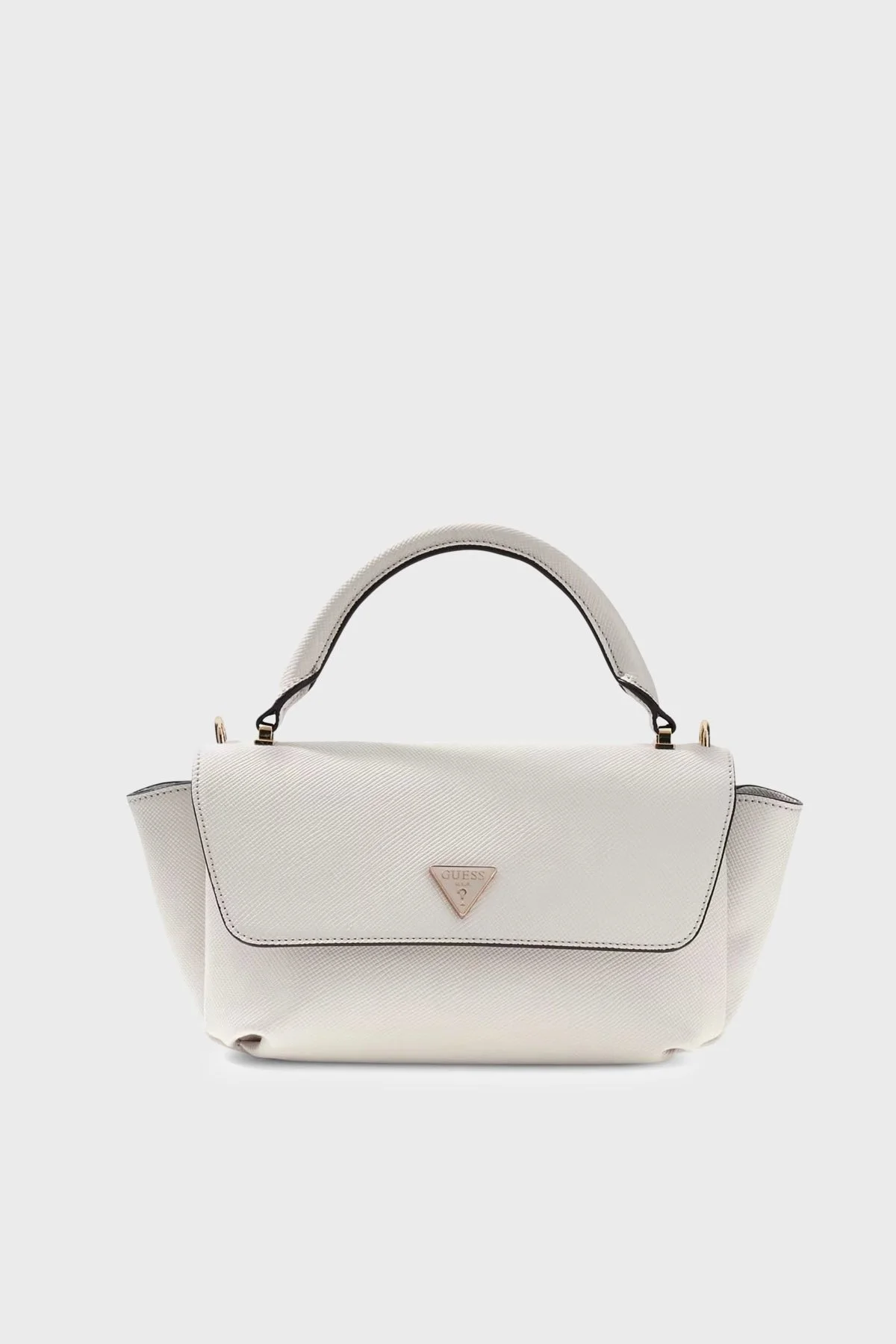 Guess Gilda Logolu Çıkarılabilir Askılı HWZG9747200 Kadın Çanta HWZG97 47200 OFF Ekru - 1