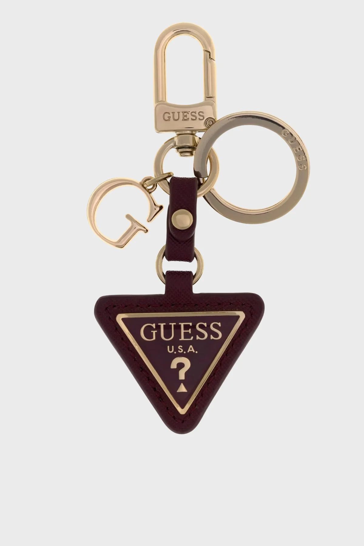 Guess Gilda Logolu RW7570P6301 Kadın Anahtarlık RW7570 P6301 BUR Bordo - 1