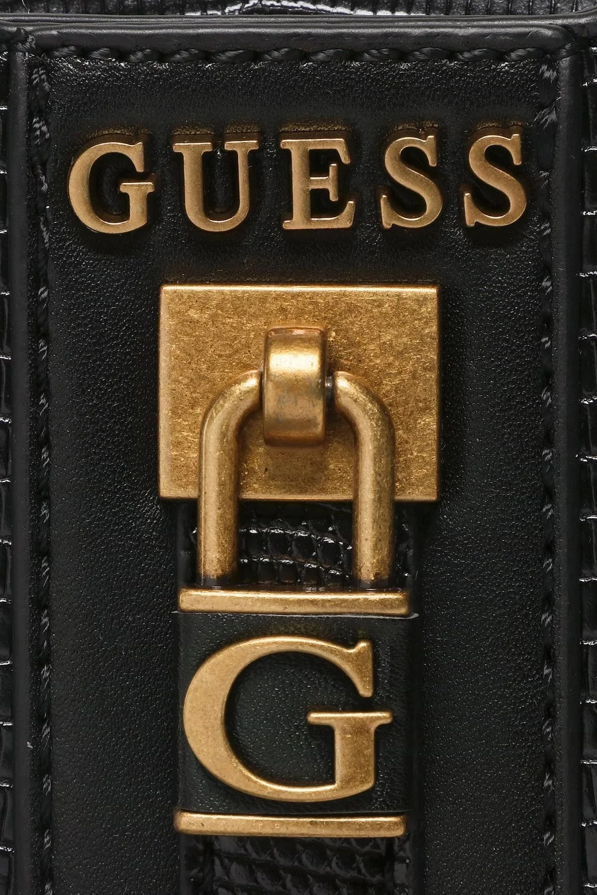 Guess Ginevra Ayarlanabilir ve Çıkarılabilir Omuz Askılı HWKB8734180BLA Bayan Çanta HWKB8734180 BLA SİYAH - 5