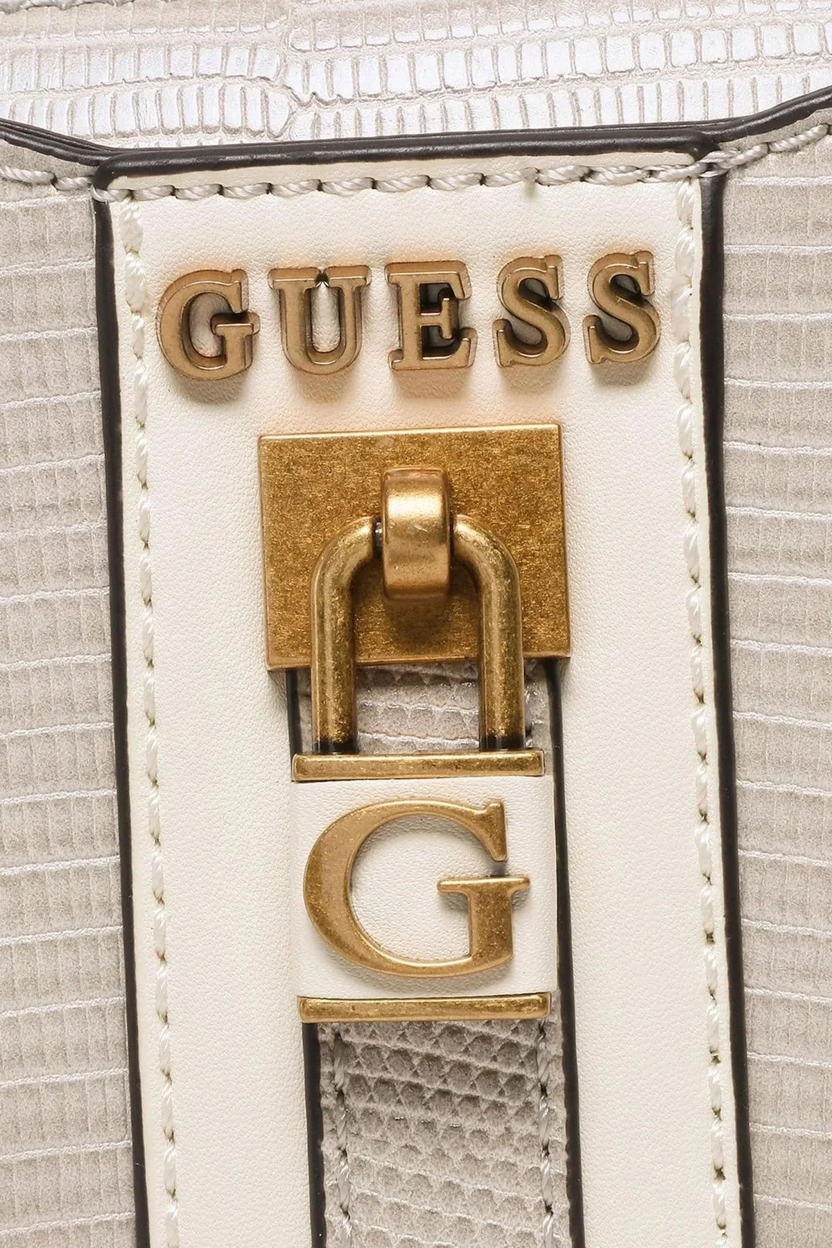Guess Ginevra Ayarlanabilir ve Çıkarılabilir Omuz Askılı HWKB8734180TAU Bayan Çanta HWKB8734180 TAU GRİ - 5