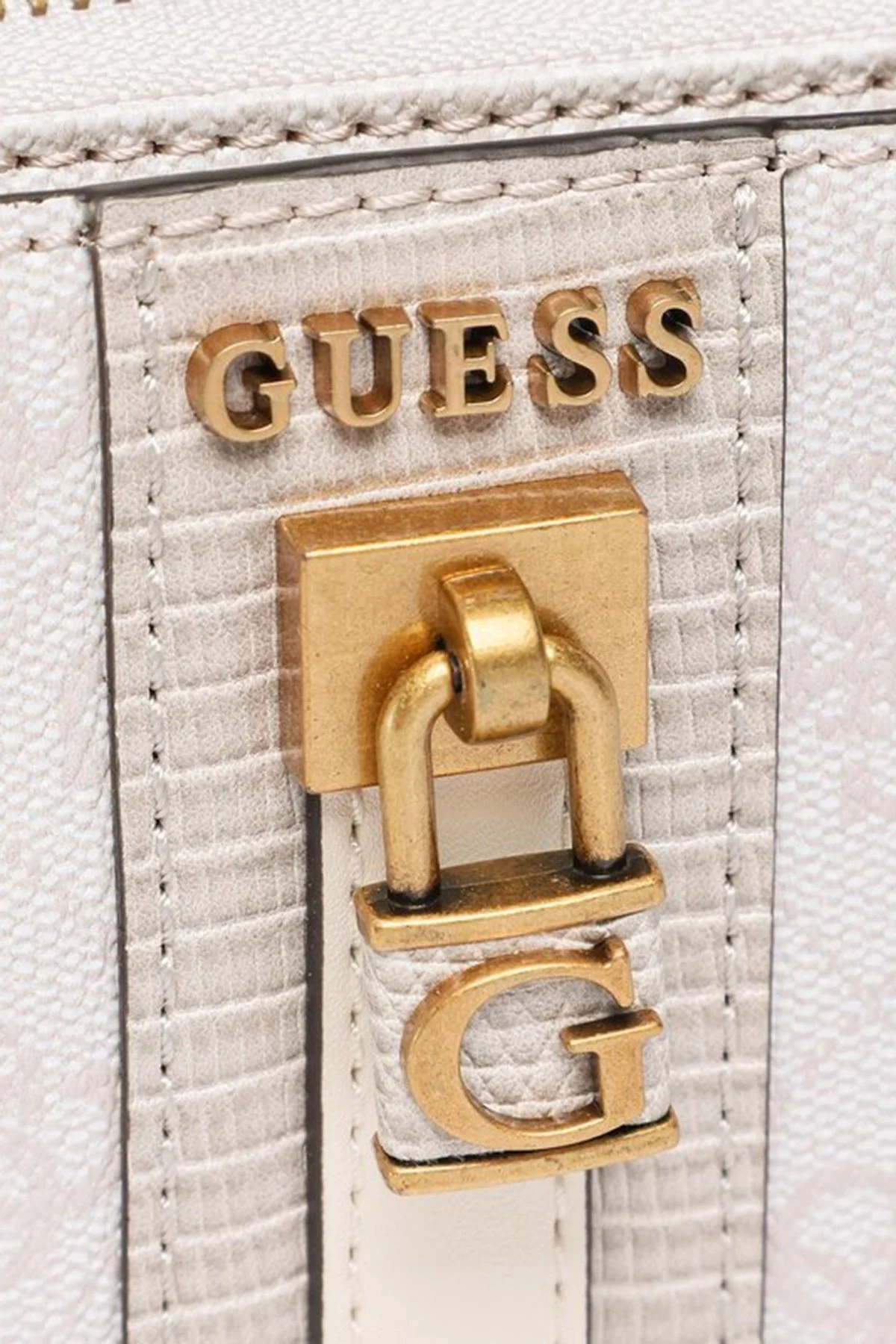 Guess Ginevra Fermuarlı Çıkarılabilir Omuz Askılı Bayan Çanta HWSB8675720 BHG PUDRA - 3