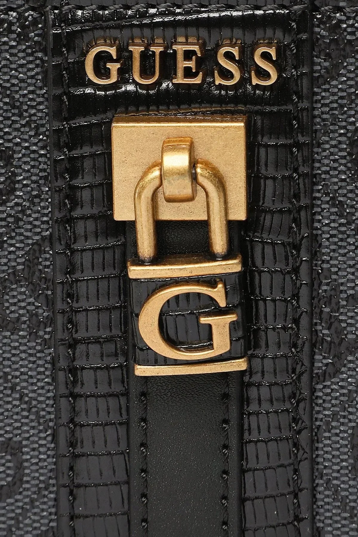 Guess Ginevra Fermuarlı Çıkarılabilir Omuz Askılı Bayan Çanta HWSB8675720 CLO ANTRASİT - 5
