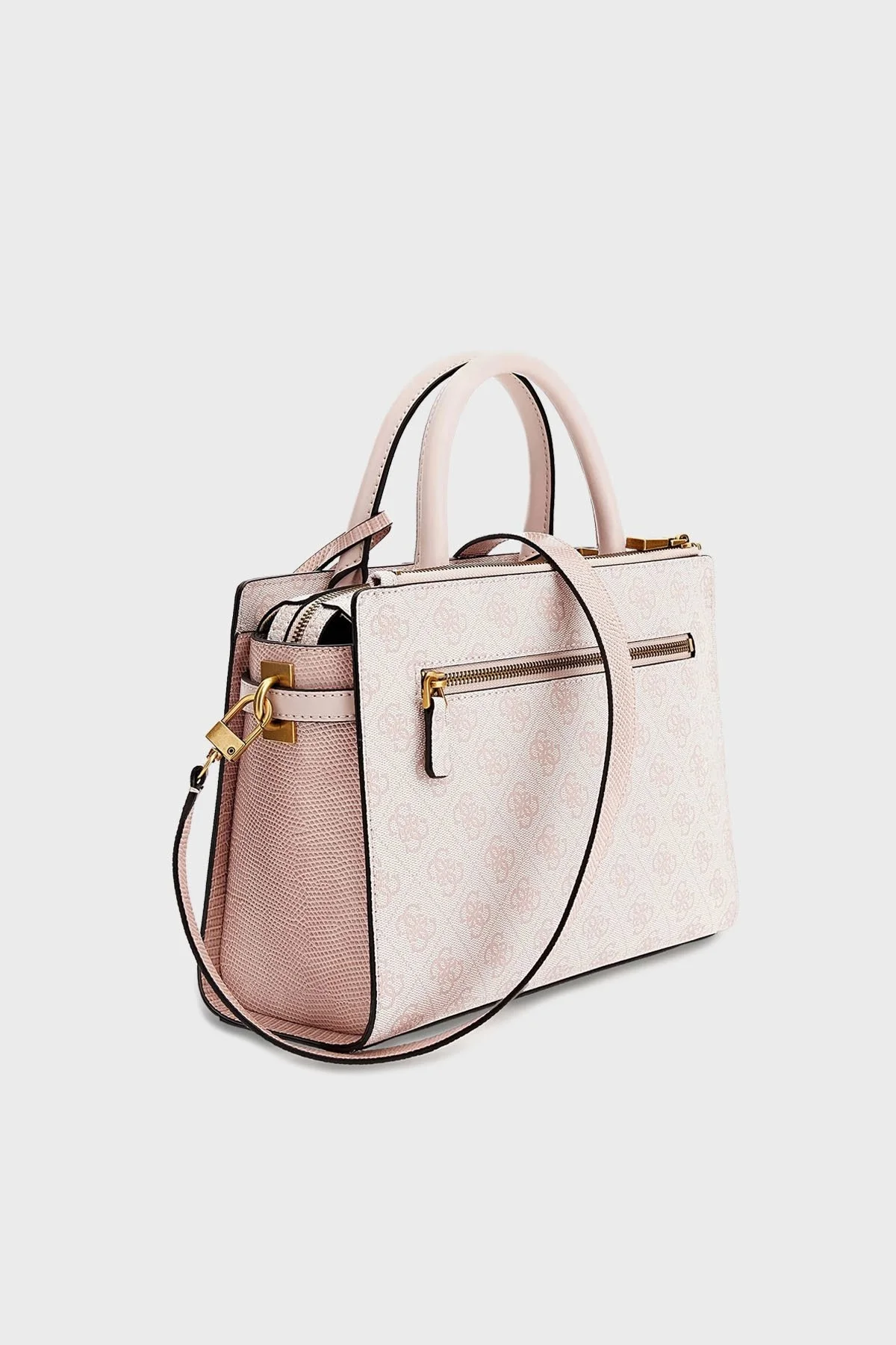 Guess Ginevra Logolu Çıkarılabilir Omuz Askılı Bayan Çanta HWSB8675060 BHG PUDRA - 4