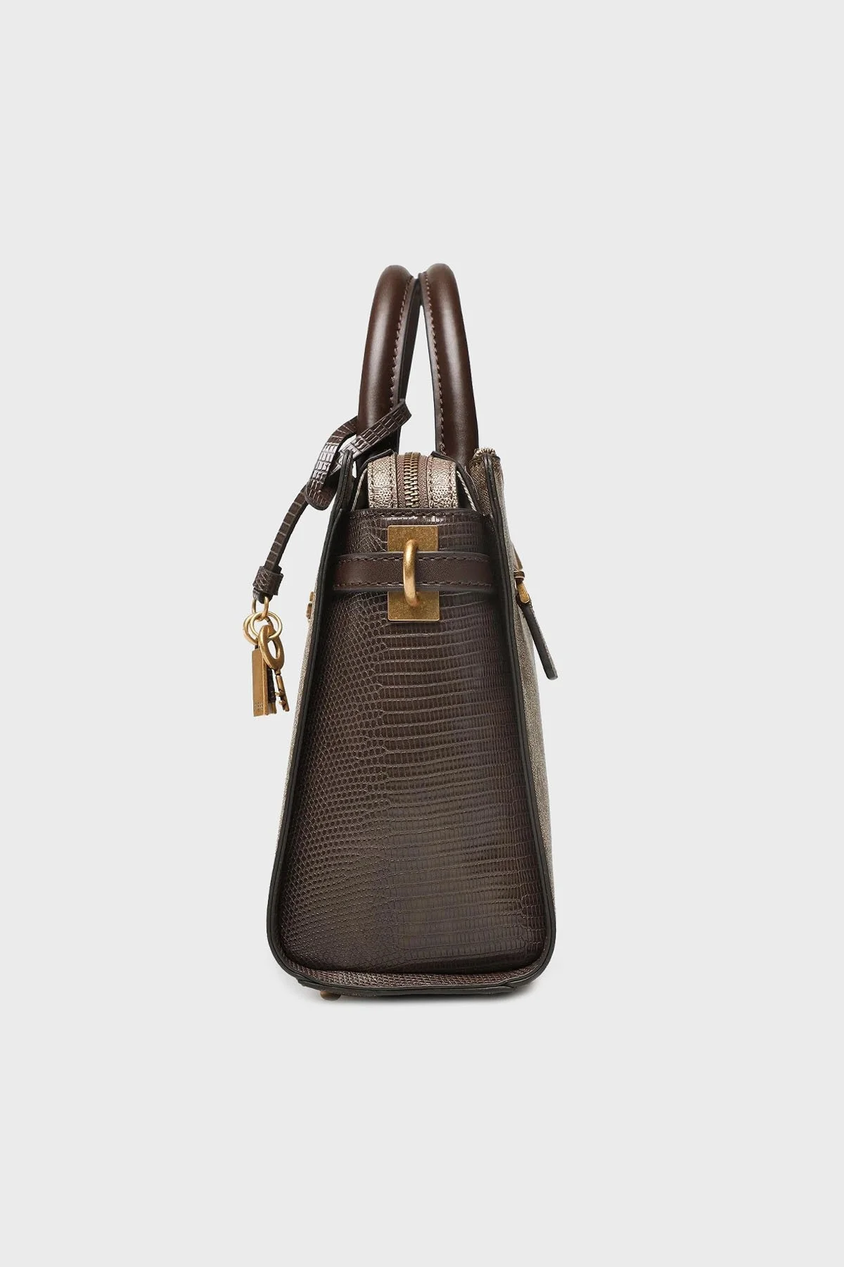 Guess Ginevra Logolu Çıkarılabilir Omuz Askılı Bayan Çanta HWSB8675060 LTL KAHVE - 2