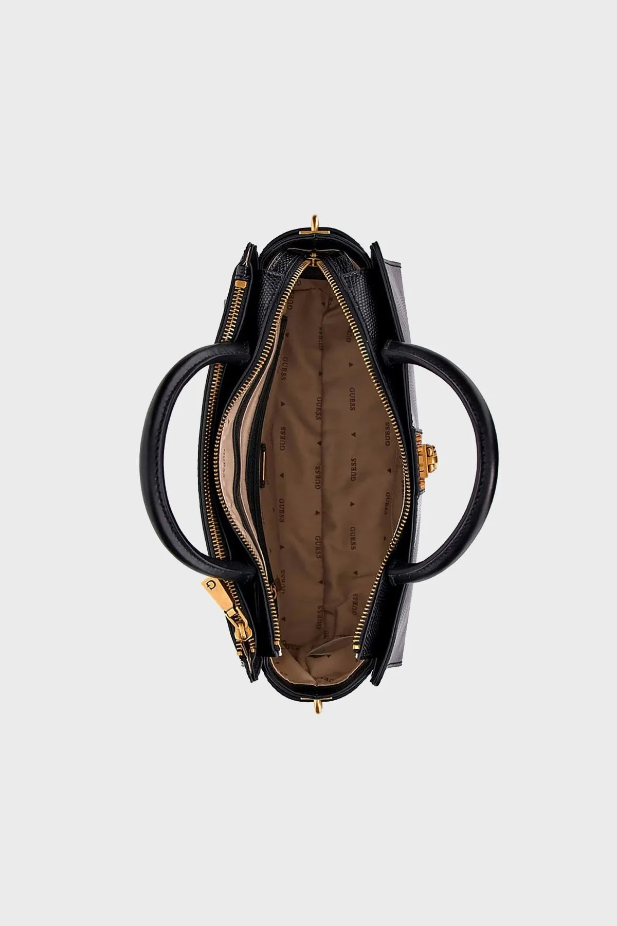 Guess Ginevra Logolu Çıkarılabilir Uzatma Askılı Bayan Çanta HWKB8734060 BLA SİYAH - 5