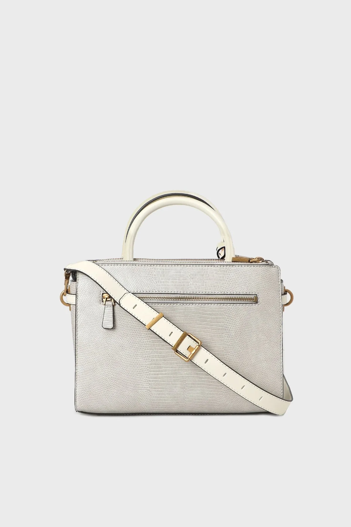 Guess Ginevra Logolu Çıkarılabilir Uzatma Askılı Bayan Çanta HWKB8734060 TAU AÇIK GRİ - 5