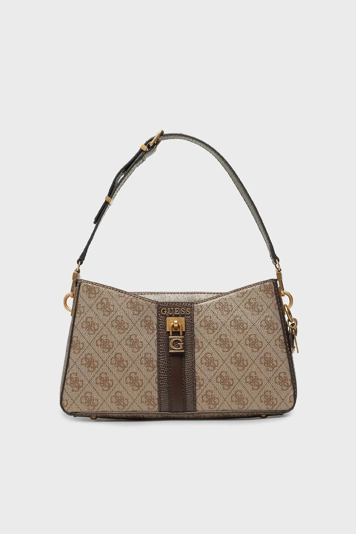 Guess Ginevra Logolu Fermuarlı Omuz Bayan Çanta HWSB8675180 LTL