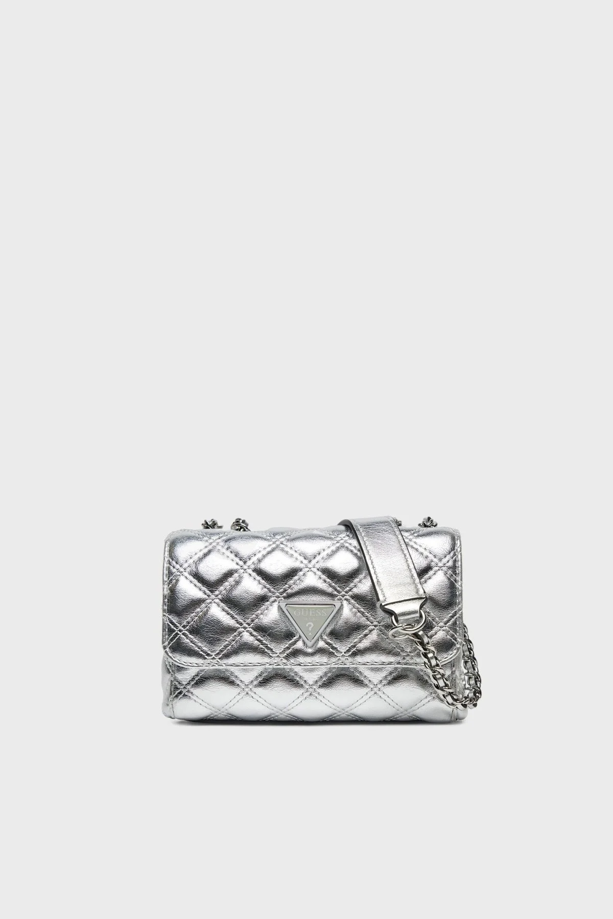 Guess Giully Logolu HWQV874874 Bayan Çanta HWQV87 48740 SIL GÜMÜŞ - 3