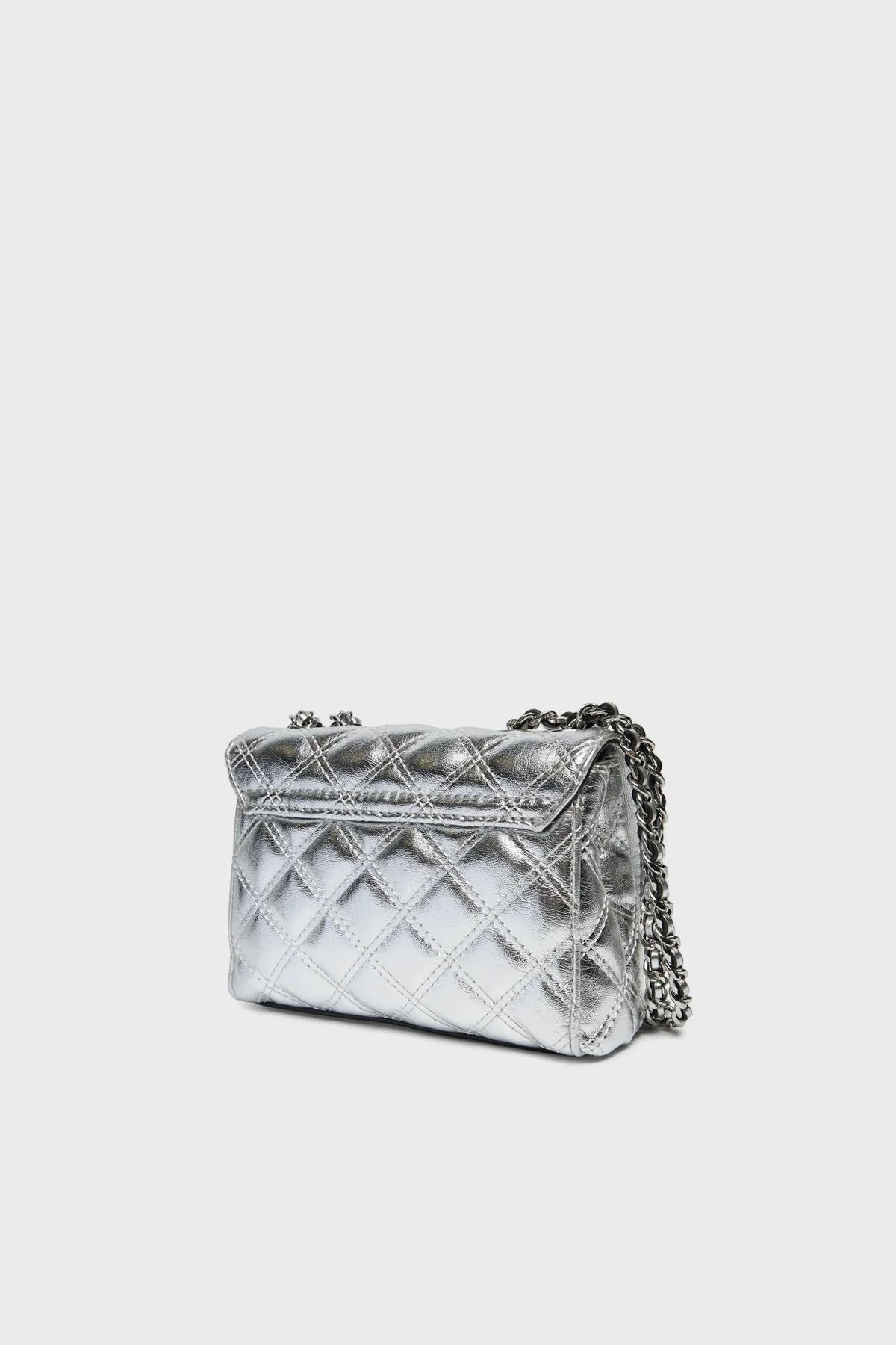 Guess Giully Logolu HWQV874874 Bayan Çanta HWQV87 48740 SIL GÜMÜŞ - 5