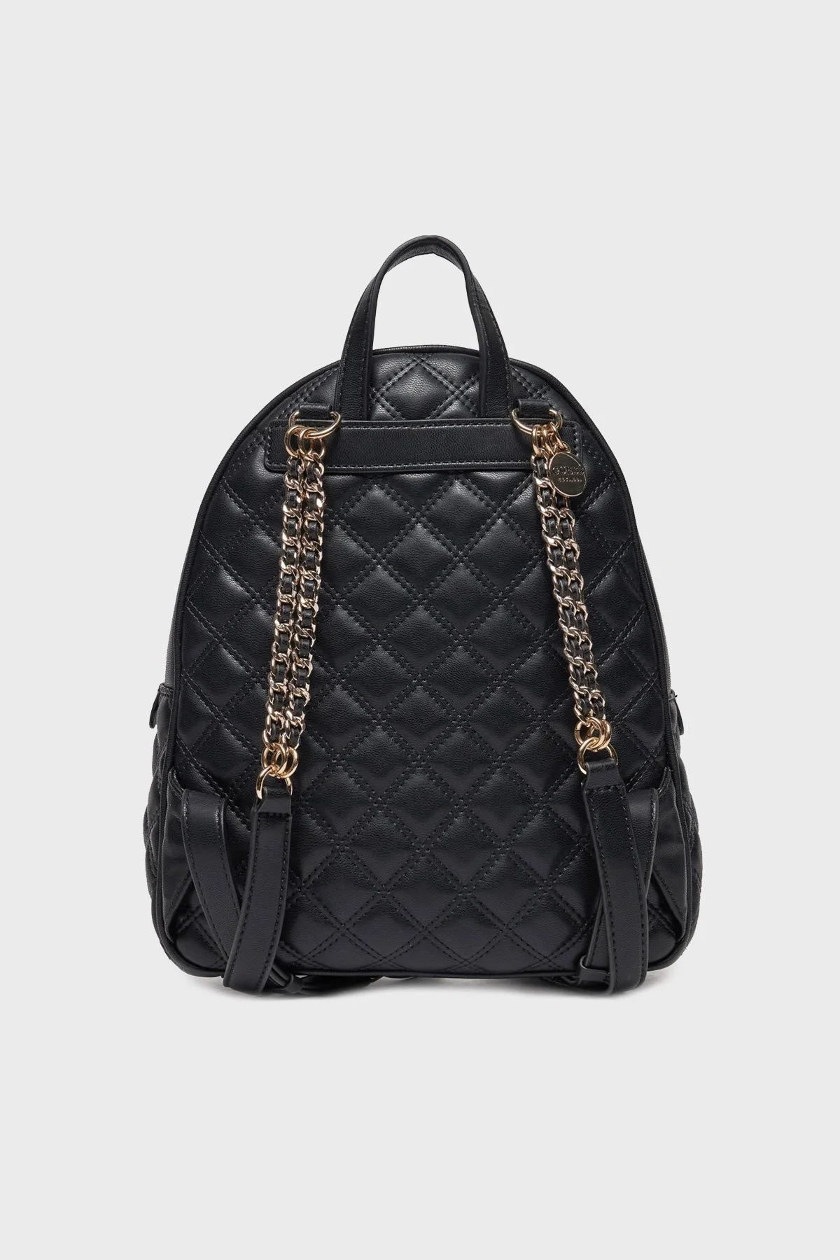 Guess Giully Logolu Kapitoneli Ayarlanabilir Çift Askılı HWQG8748320 Bayan Sırt Çantası HWQG8748320 BLA SİYAH - 2