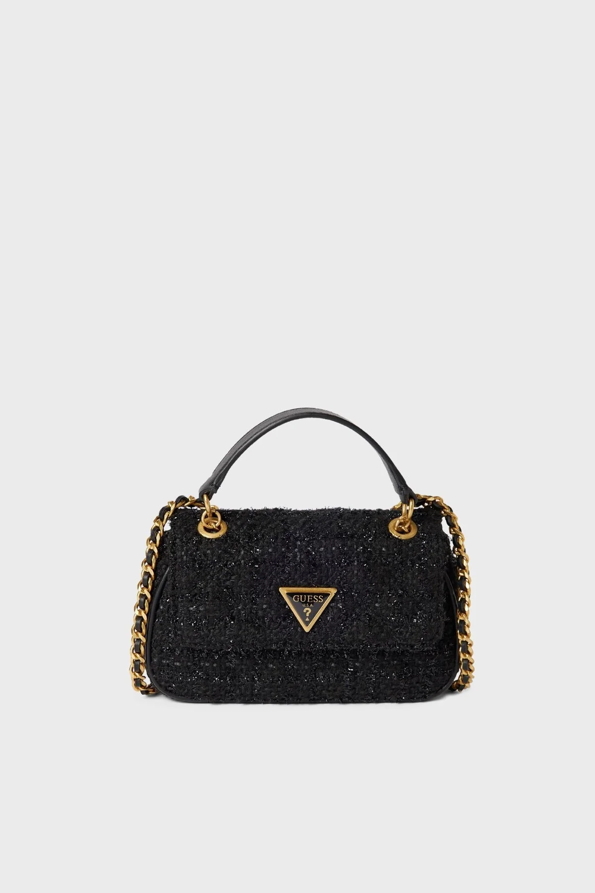 Guess Giully Logolu Omuz Askılı Bayan Çanta HWTB8748780 BLA SİYAH - 1