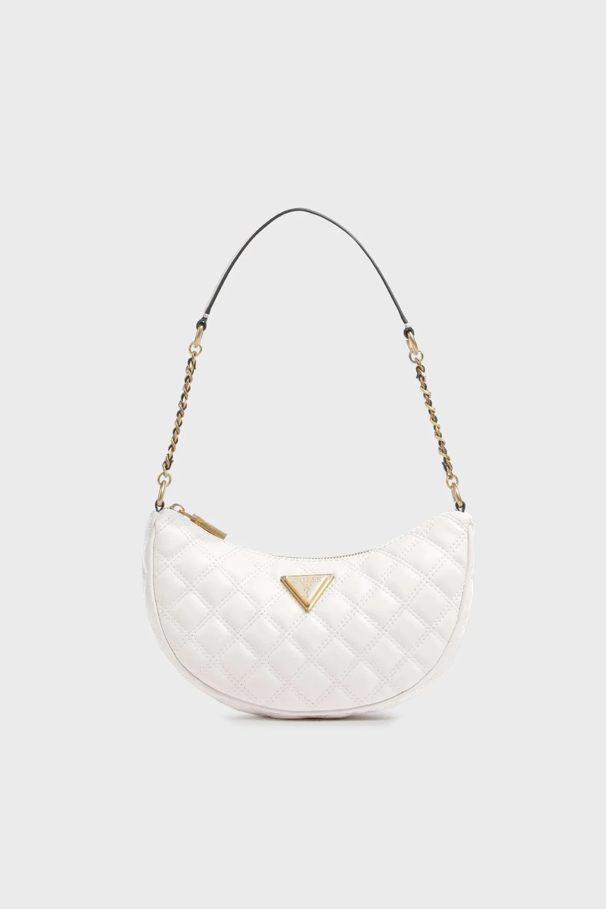 Guess Giully Logolu Zincir Askılı HWQA8748120 Bayan Çanta HWQA8748120 IVO EKRU - 1