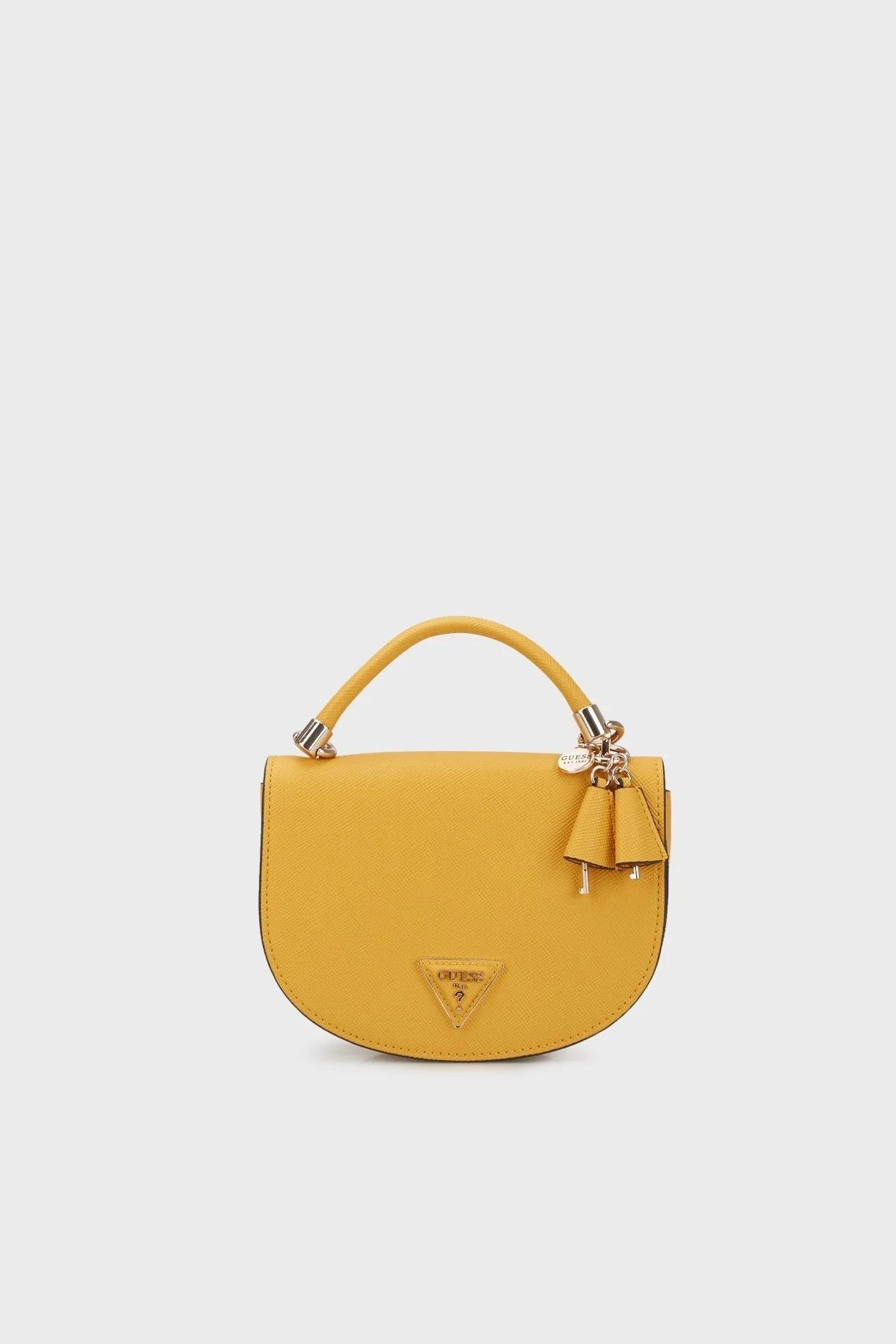 Guess Gizele Logolu Çıkarılabilir Uzatma Askılı HWVG9195770TOP Bayan Çanta HWVG9195770 TOP HARDAL - 1