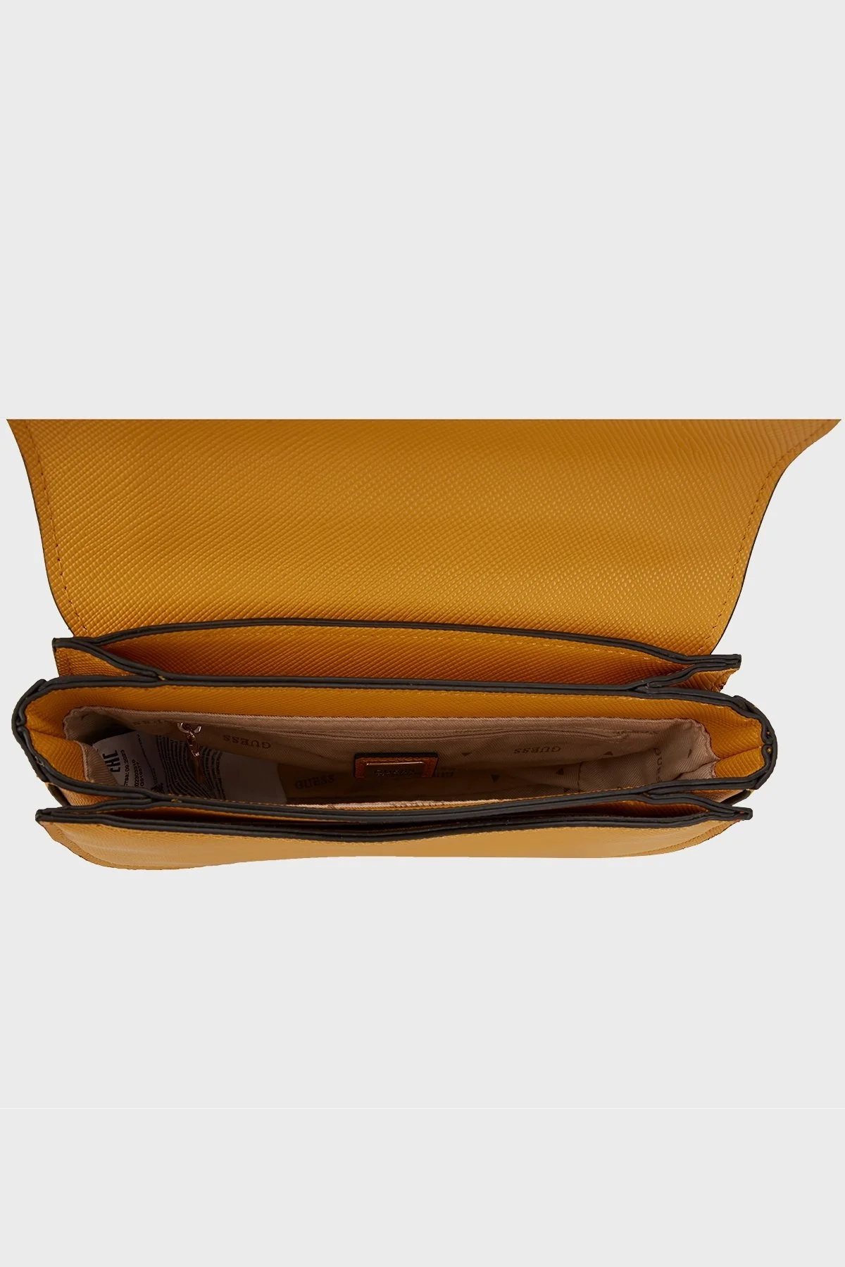 Guess Gizele Logolu Çıkarılabilir Uzatma Askılı HWVG9195770TOP Bayan Çanta HWVG9195770 TOP HARDAL - 4