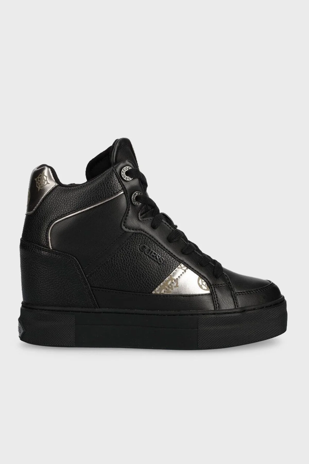 Guess Gizli Topuklu Sneaker Bayan Ayakkabı FL7FRI ELE12 BLACK SİYAH - 1