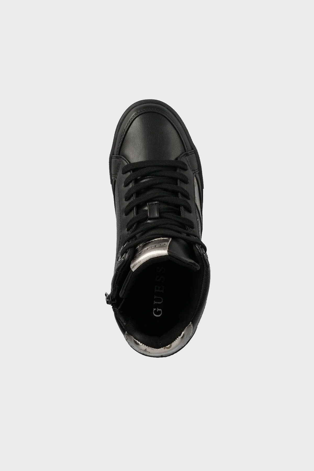 Guess Gizli Topuklu Sneaker Bayan Ayakkabı FL7FRI ELE12 BLACK SİYAH - 4