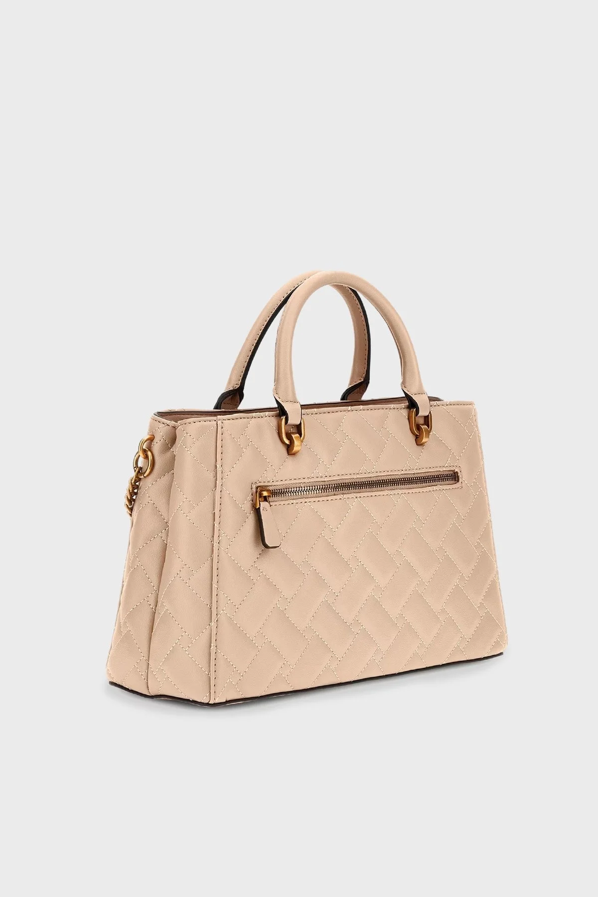 Guess Gracelynn Çıkarılabilir Uzatma Askılı Bayan Çanta HWQB8984060 BEI BEJ - 5