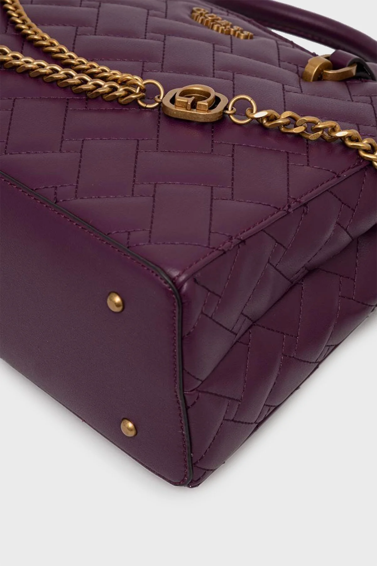 Guess Gracelynn Çıkarılabilir Uzatma Askılı Bayan Çanta HWQB8984060 PLU MOR - 4