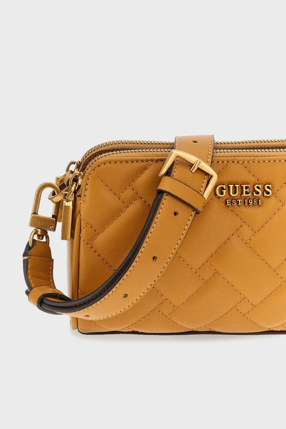 Guess Gracelynn Çıkarılabilir Uzatma Askılı Bayan Çanta HWQB8984730 MUS HARDAL - 4