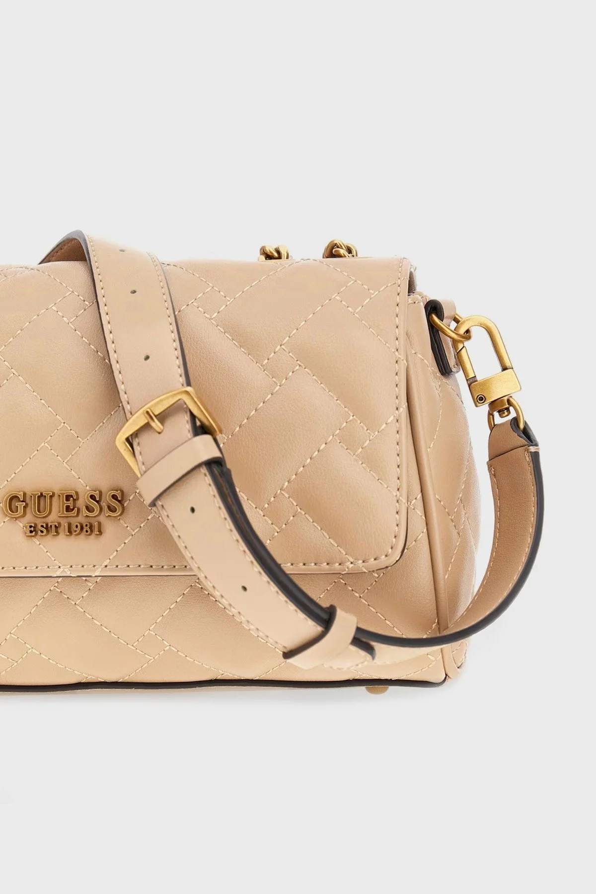 Guess Gracelynn Zincir Askılı Bayan Çanta HWQB8984200 BEI BEJ - 5