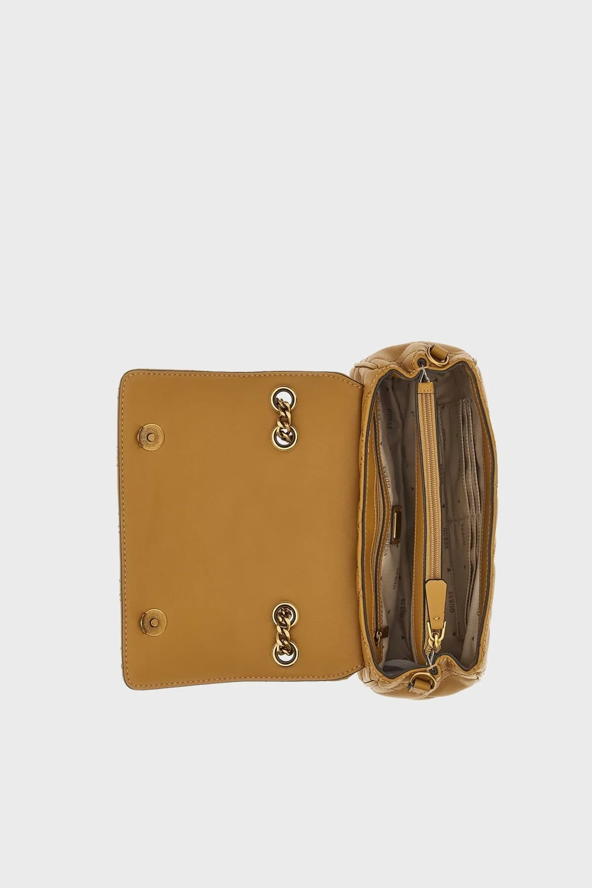 Guess Gracelynn Zincir Askılı Bayan Çanta HWQB8984200 MUS HARDAL - 3