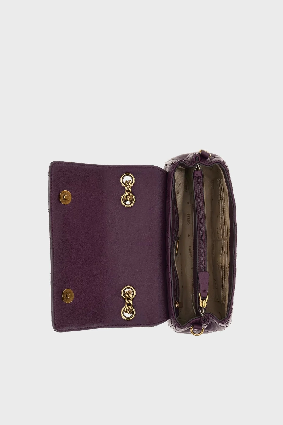Guess Gracelynn Zincir Askılı Bayan Çanta HWQB8984200 PLU MOR - 3