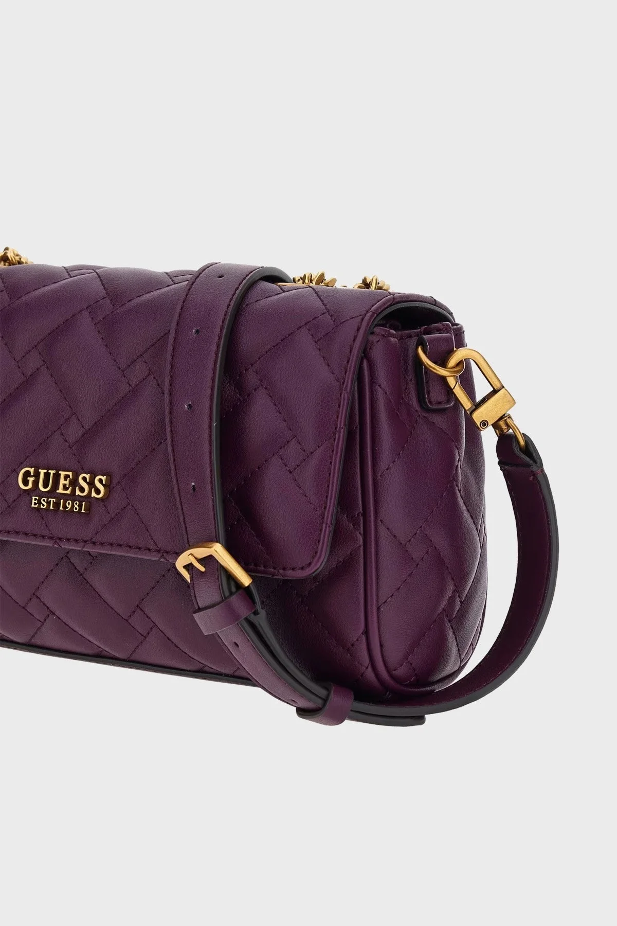 Guess Gracelynn Zincir Askılı Bayan Çanta HWQB8984200 PLU MOR - 4