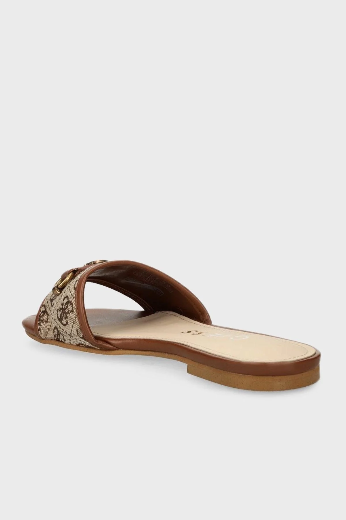 Guess Hammi Logolu FLPHAMFAL03BEIGE Bayan Terlik FLPHAMFAL03 BEIGE KAHVE-BEJ - 2