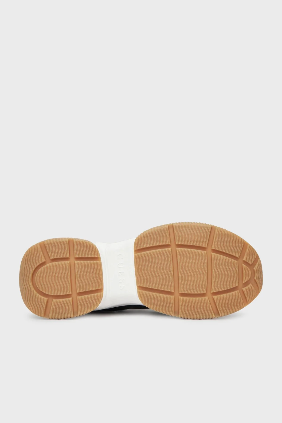 Guess Happy3 4G Logolu Kalın Taban Sneaker FLTHPYFAL12 Kadın Ayakkabı FLTHPY FAL12 BLKBR SİYAH-KAHVE - 5