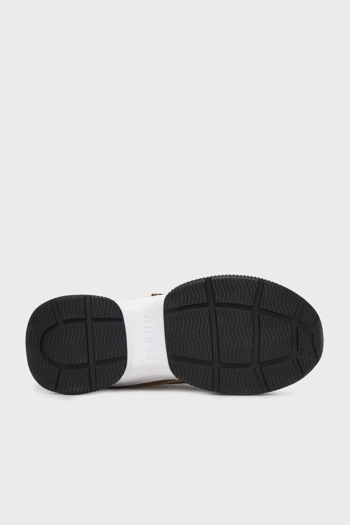 Guess Harpaa Logo Zincirli Bağcıklı Sneaker FLPHARFAL12 Kadın Ayakkabı FLPHAR FAL12 BLKBR SİYAH - 6