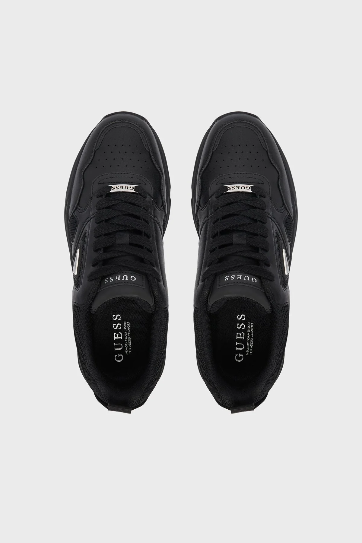 Guess Helado Logolu Sneaker FMFHELELL12 Erkek Ayakkabı FMFHEL ELL12 BLACK Siyah - 3