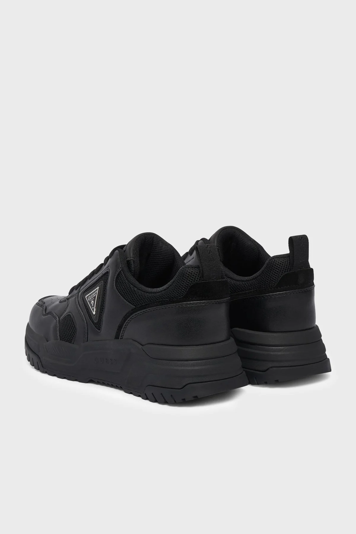 Guess Helado Logolu Sneaker FMFHELELL12 Erkek Ayakkabı FMFHEL ELL12 BLACK Siyah - 4