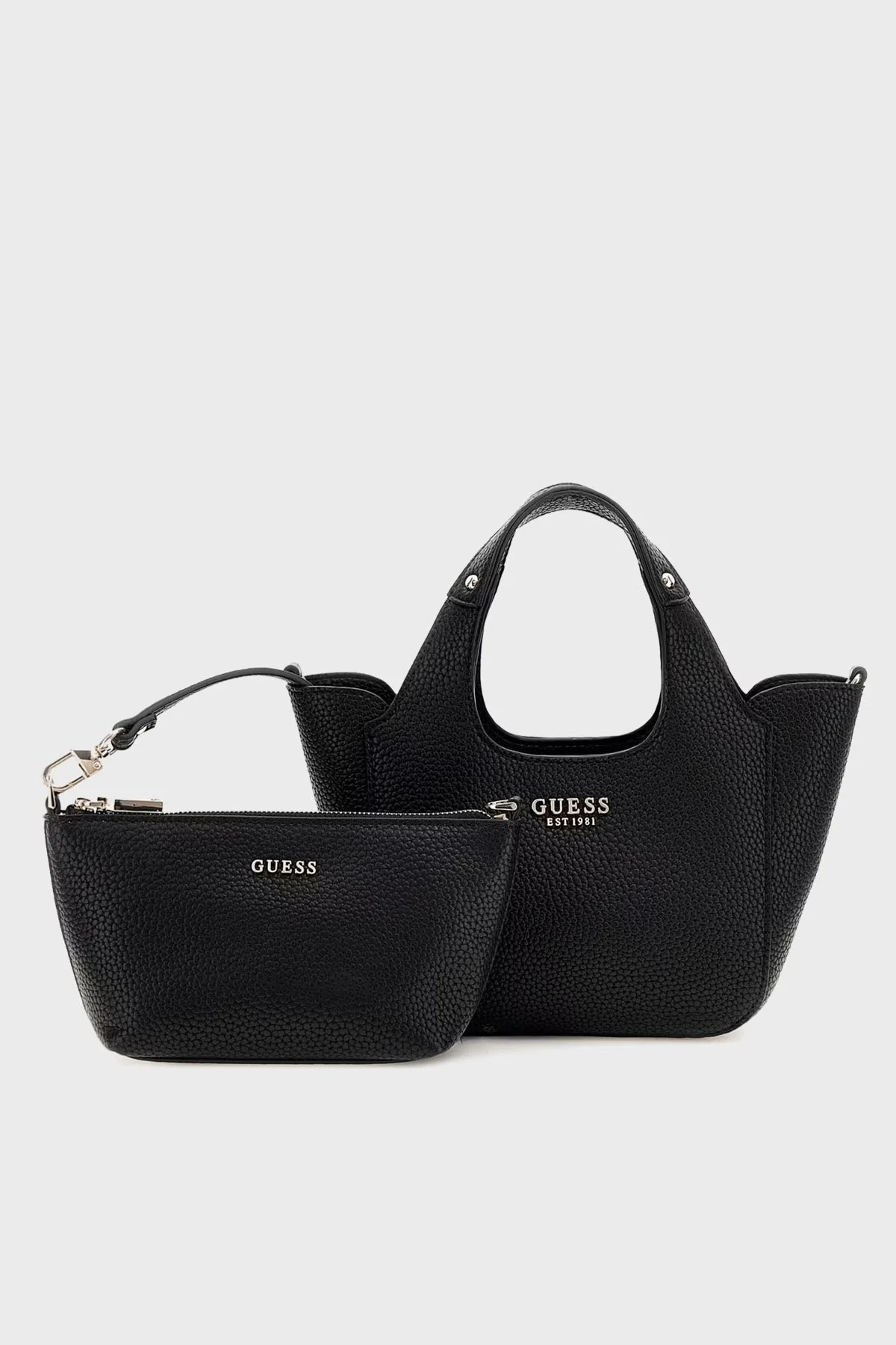 Guess Helina Portföylü Çıkarılabilir Askılı HWBG9640750 Bayan Çanta HWBG96 40750 BLA SİYAH - 6