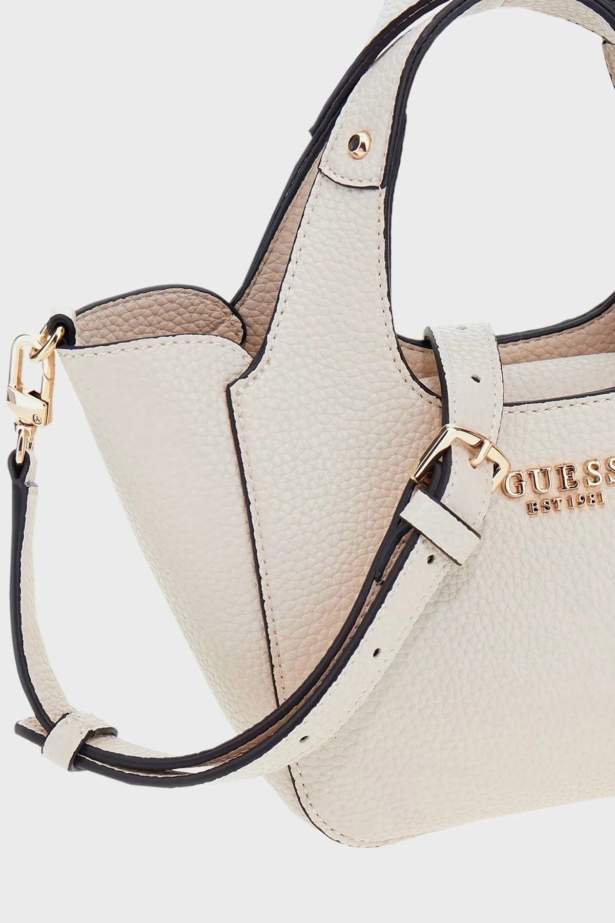 Guess Helina Portföylü Çıkarılabilir Askılı HWBG9640750 Bayan Çanta HWBG96 40750 BON TAŞ - 14