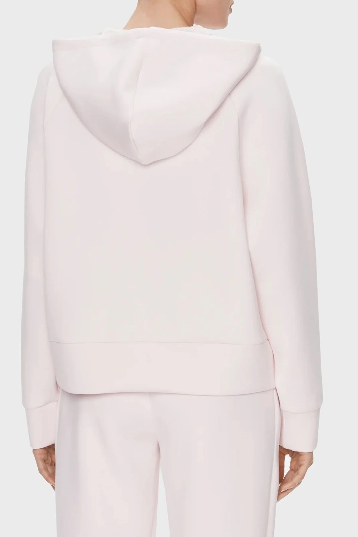 Guess Hooded Loose Fit Kapüşonlu W4RQ04 KBYE2 Bayan Sweat W4RQ04KBYE2 A60W PUDRA - 2