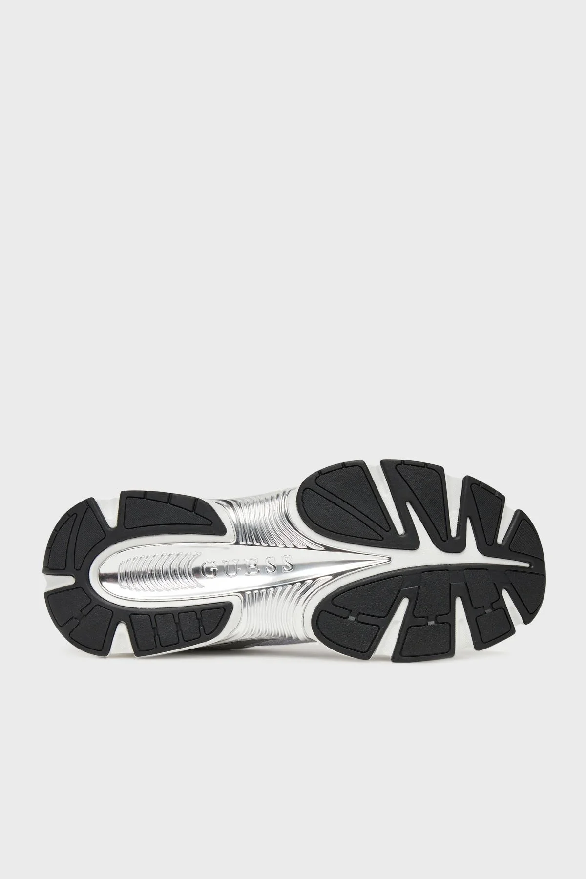 Guess Ibitha Logolu Metalik Detaylı Kalın Taban Sneaker FLTIBIELE12 Kadın Ayakkabı FLTIBI ELE12 WHBLK BEYAZ-SİYAH - 6