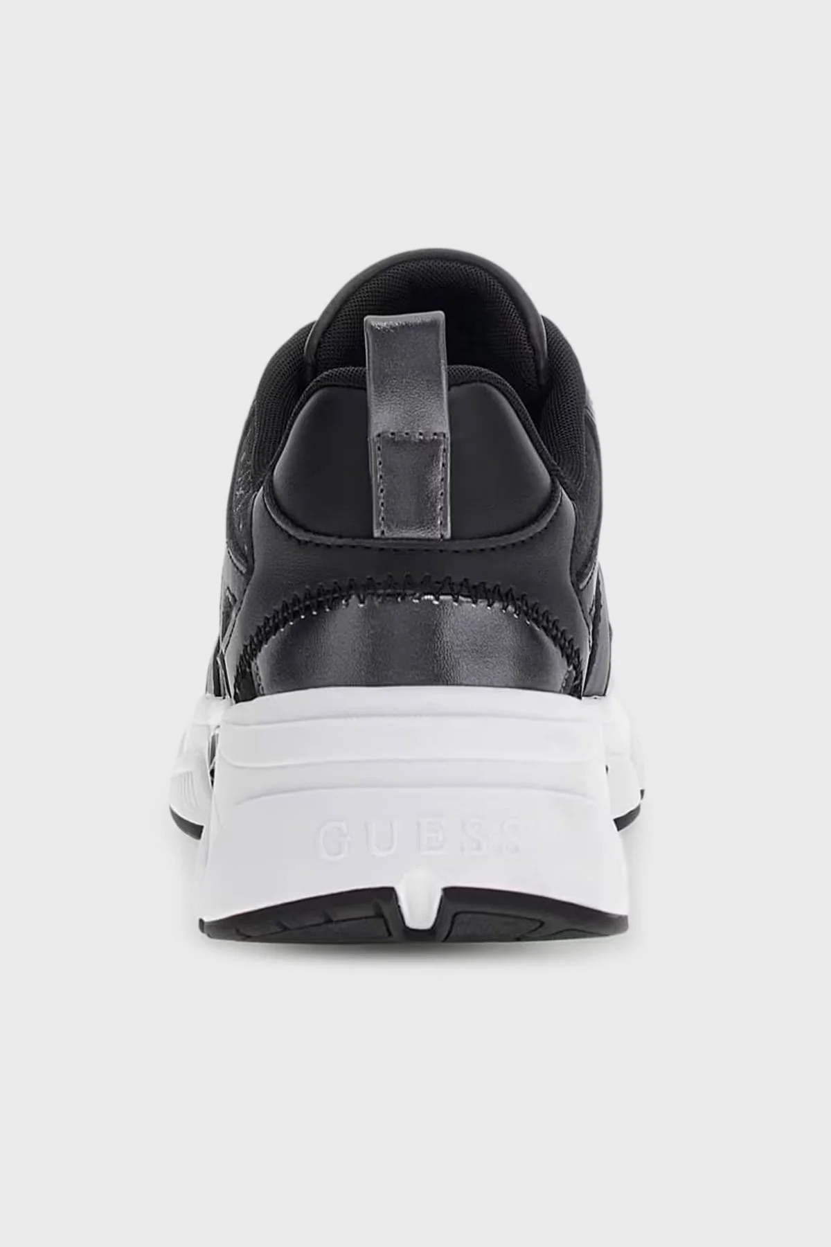 Guess Ibitha2 4G Logolu Kalın Tabanlı Sneaker FLFI2BELE12 Kadın Ayakkabı FLFI2B ELE12 BLKPE SİYAH - 3