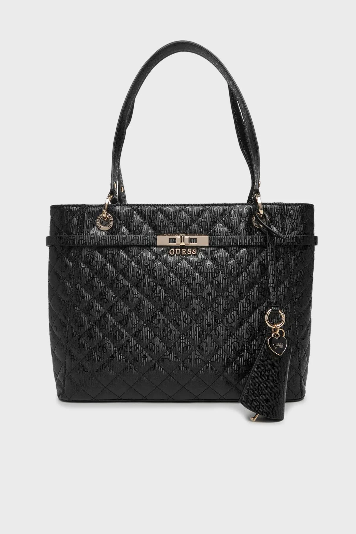 Guess Idra Tamamı 4G Logolu Omuz Askılı HWGG8157250 Bayan Çanta HWGG81 57250 BLA SİYAH - 1