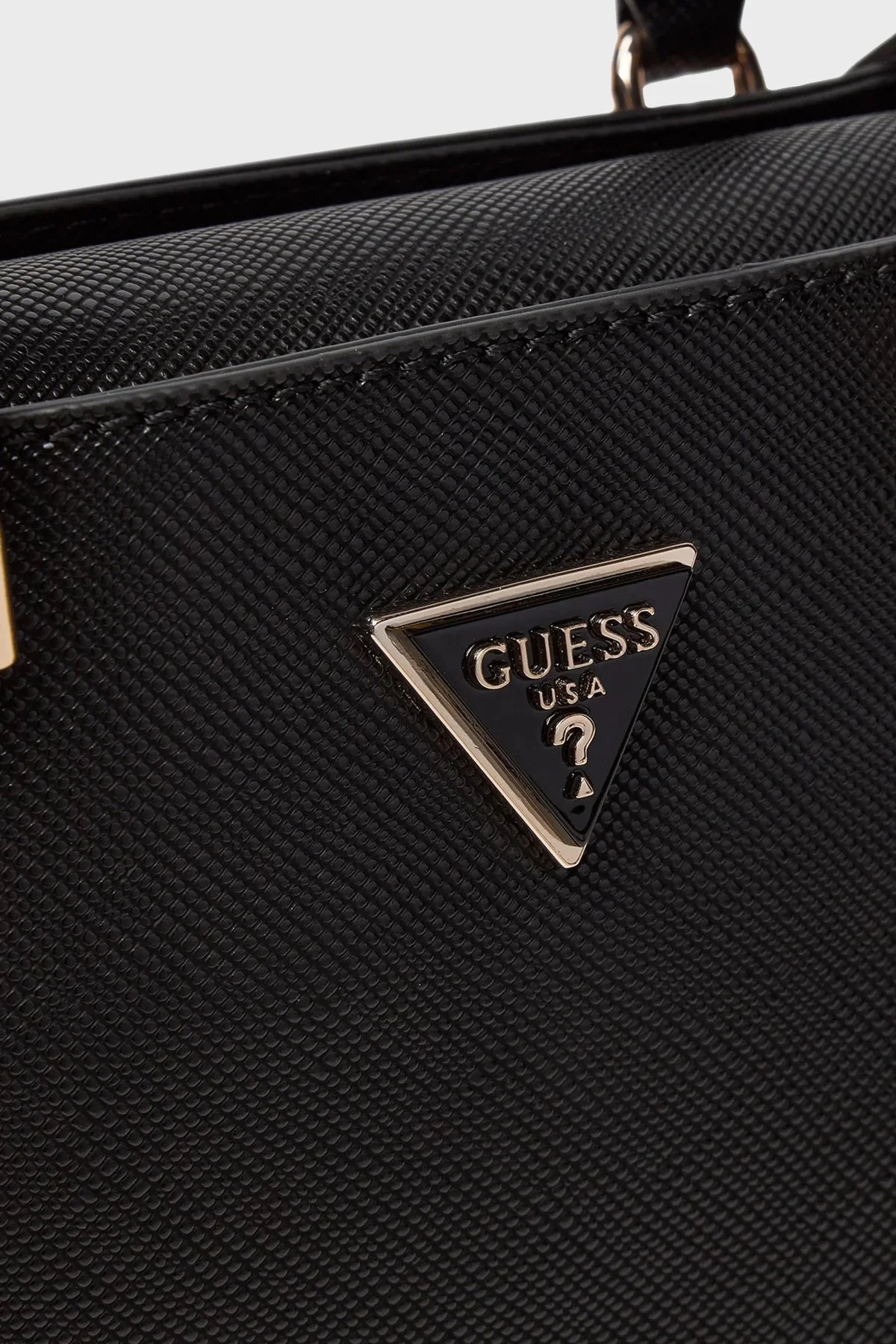 Guess Ilia Logolu Ayarlanabilir Askılı HWVG8569050 Bayan Çanta HWVG85 69050 BLA SİYAH - 6