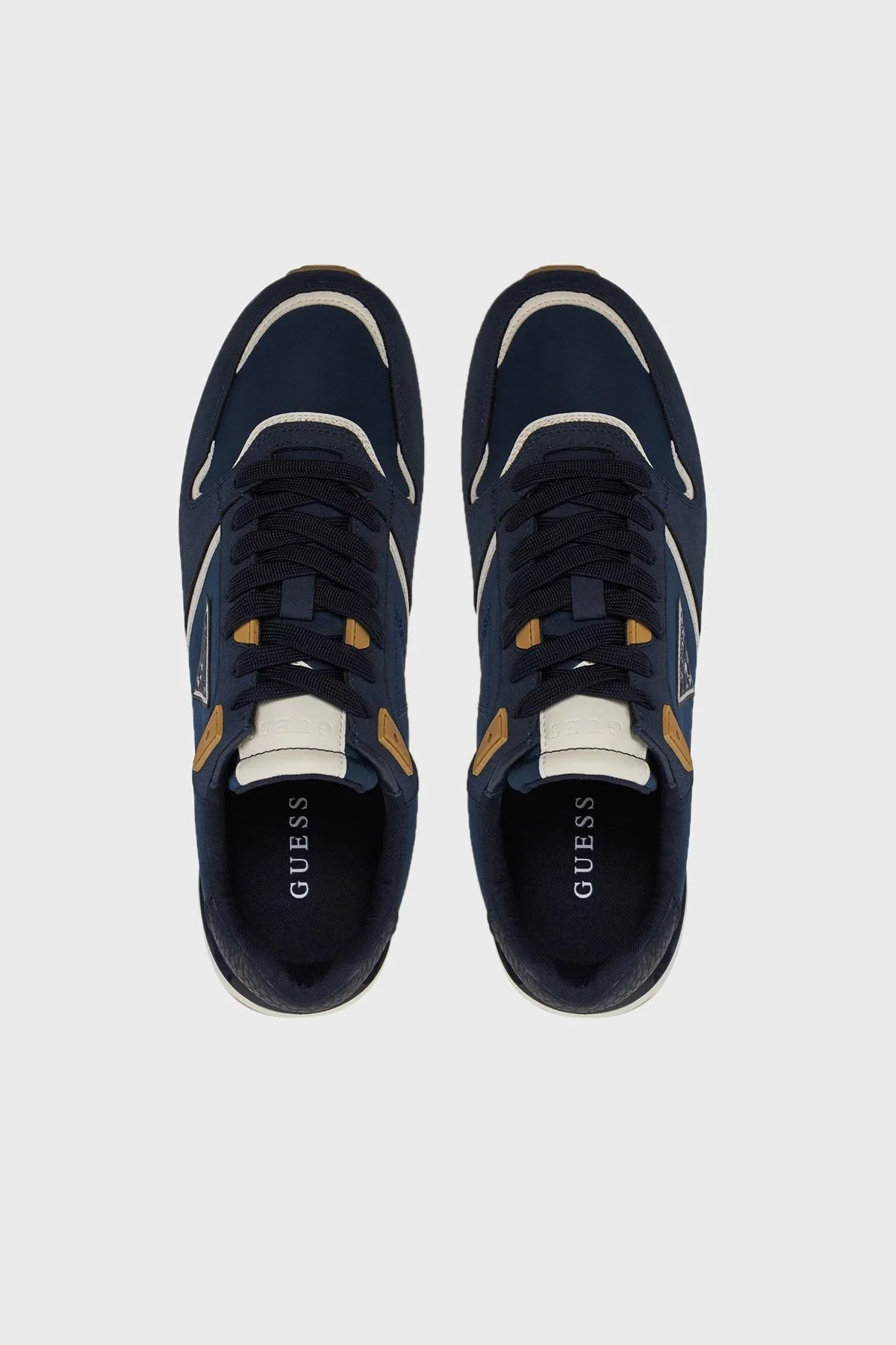 Guess Island Logolu Sneaker FMJISLFAB12 Erkek Ayakkabı FMJISL FAB12 BLWBE LACİVERT - 9
