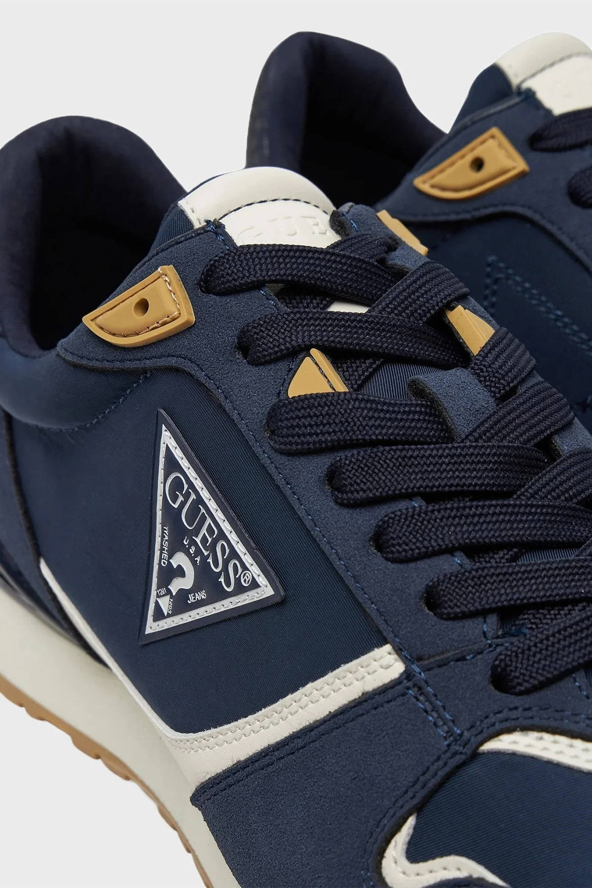 Guess Island Logolu Sneaker FMJISLFAB12 Erkek Ayakkabı FMJISL FAB12 BLWBE LACİVERT - 10