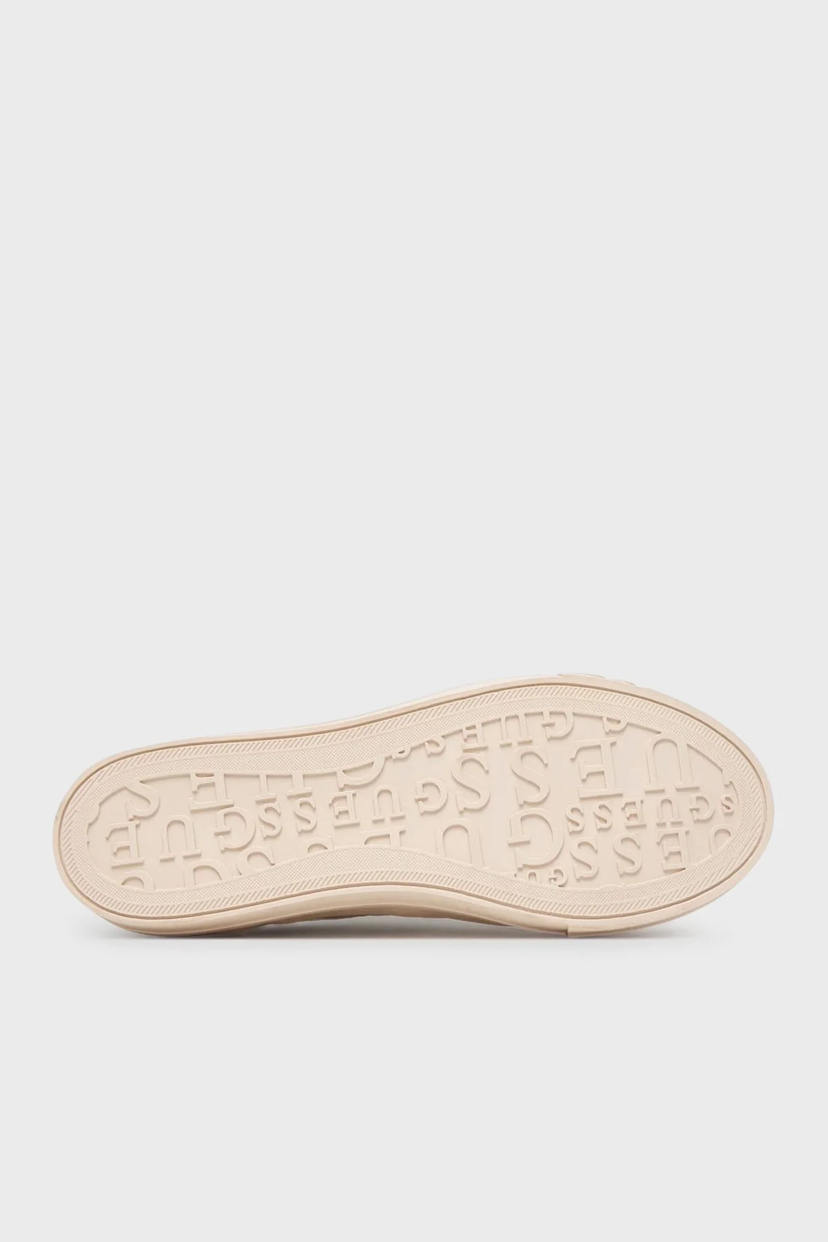 Guess Issah Logolu Bağcıklı Sneaker FLPISSFAL12 Kadın Ayakkabı FLPISS FAL12 SAND GRİ - 6
