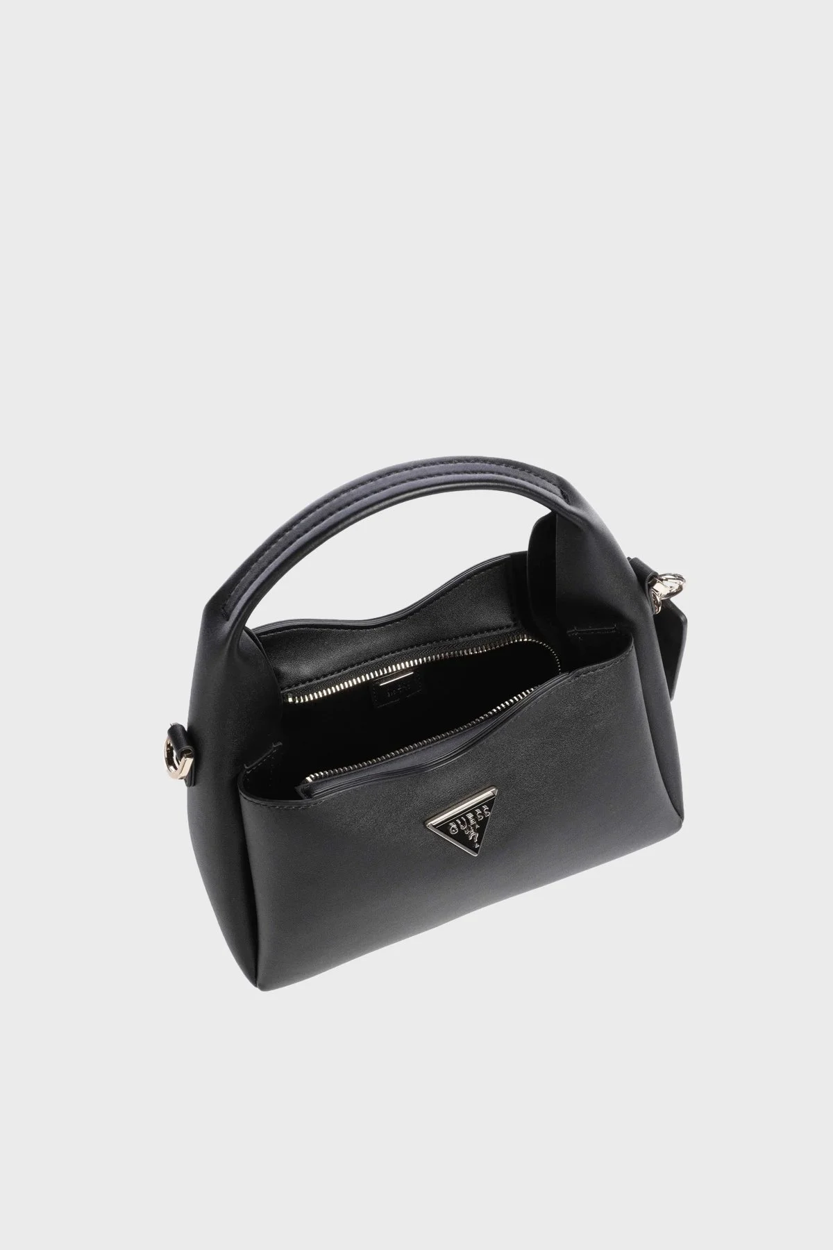 Guess Iwona Logolu Çıkarılabilir Uzatma Askılı HWVG9309130 Bayan Çanta HWVG9309130 BLA SİYAH - 6