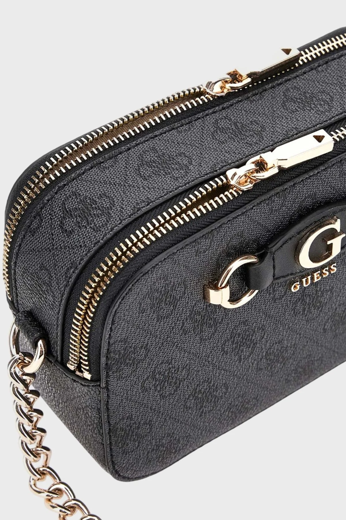 Guess Izzy 4G Logolu Zincir Askılı HWSG8654140 Bayan Çanta HWSG86 54140 CLO ANTRASİT - 6