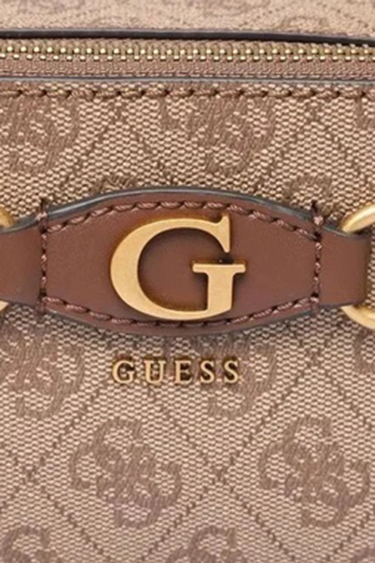 Guess Izzy 4G Logolu Zincir Askılı HWSG8654140 Bayan Çanta HWSG86 54140 LGW KAHVE - 8