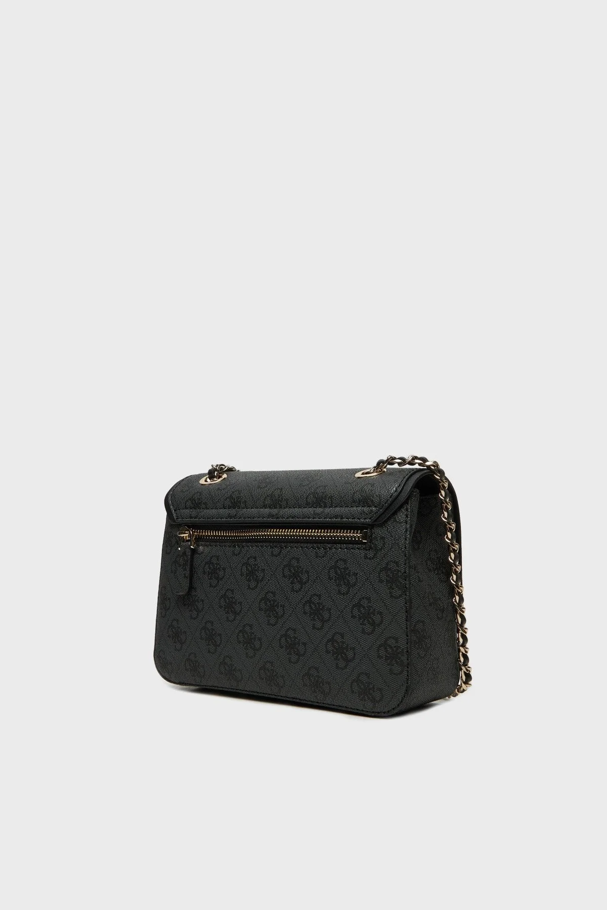 Guess Izzy 4G Logolu Zincir Askılı HWSG8654190 Bayan Çanta HWSG86 54190 CLO ANTRASİT - 9