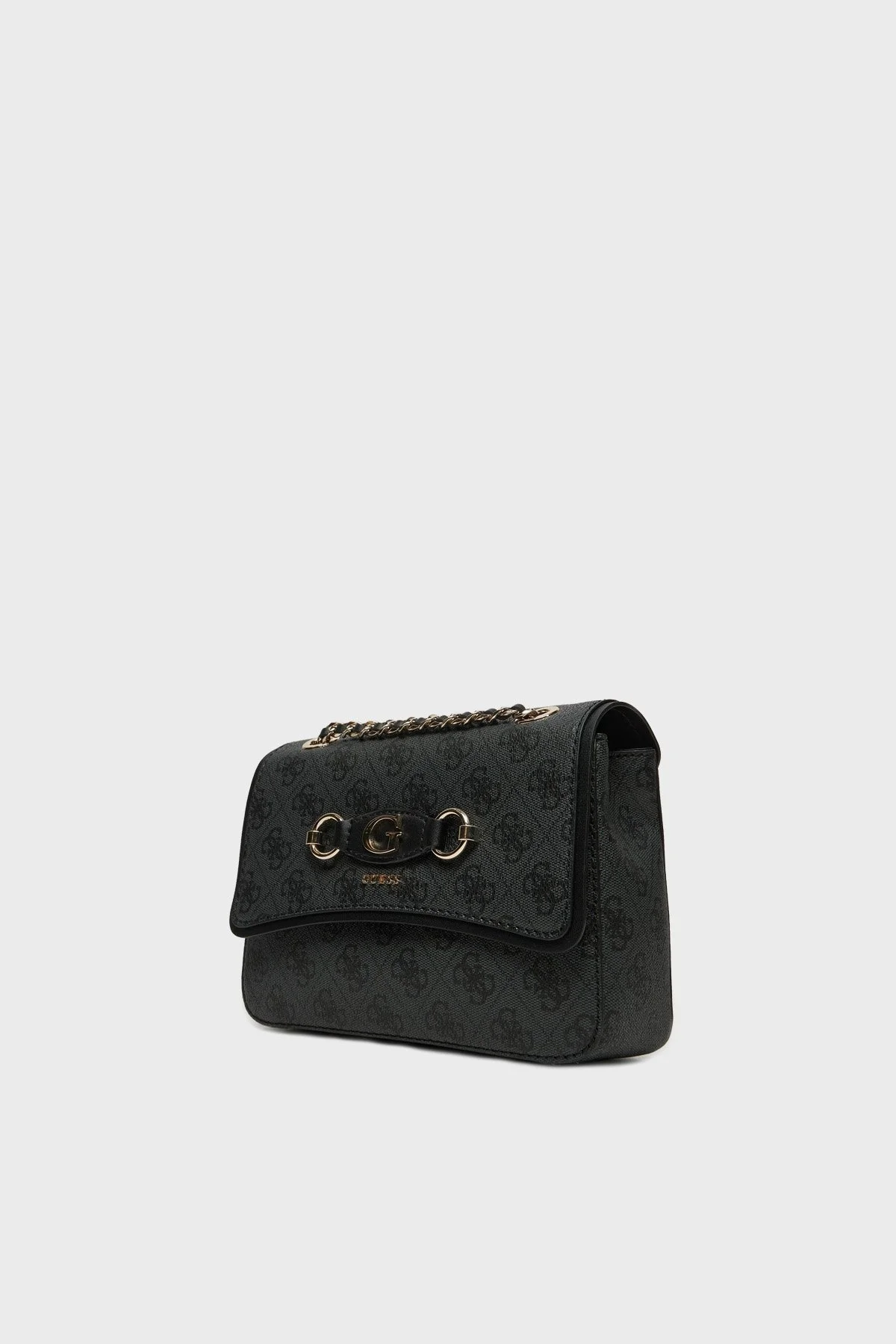 Guess Izzy 4G Logolu Zincir Askılı HWSG8654190 Bayan Çanta HWSG86 54190 CLO ANTRASİT - 12