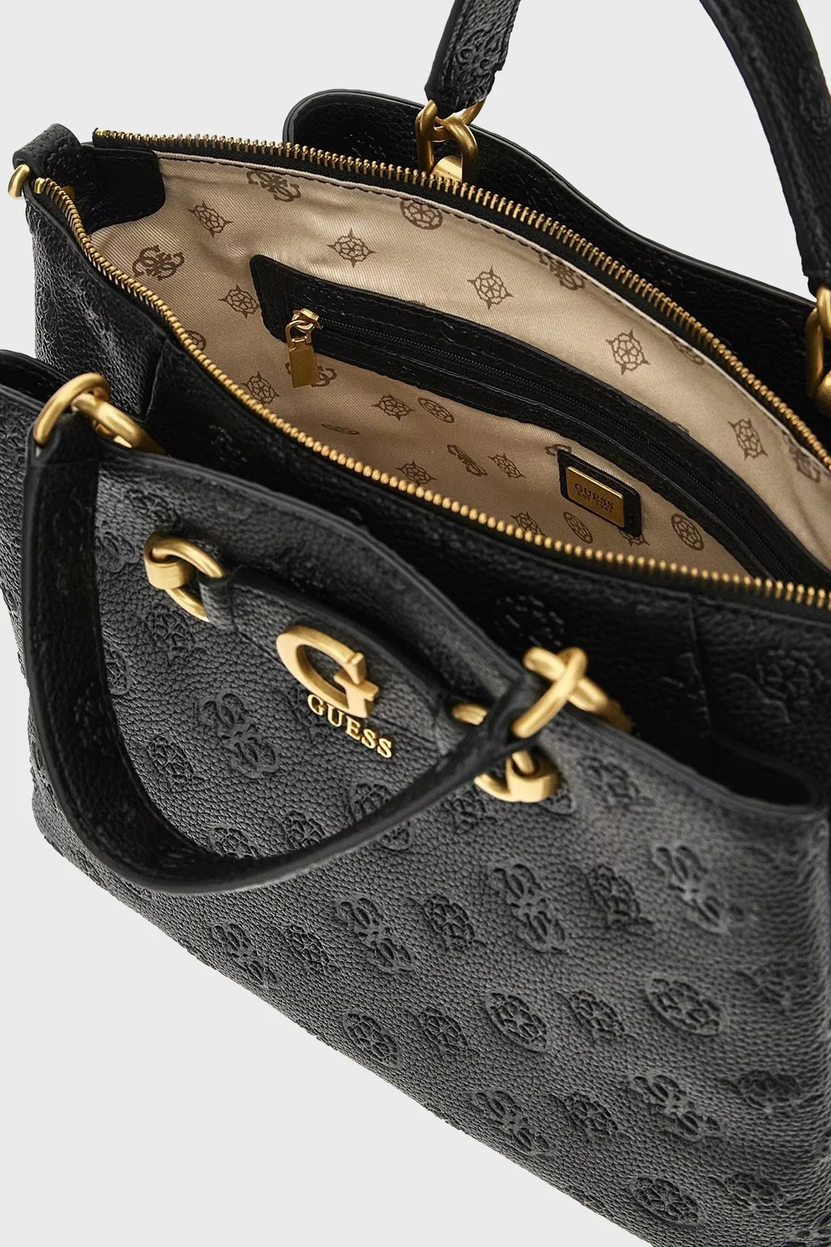 Guess Izzy Ayarlanabilir ve Çıkarılabilir Uzatma Askılı HWPD9209060BLO Bayan Çanta HWPD9209060 BLO SİYAH - 5